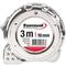 Pocket tape measure with chrome housing type 4696